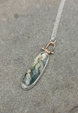 Moss Agate Petite Pendant